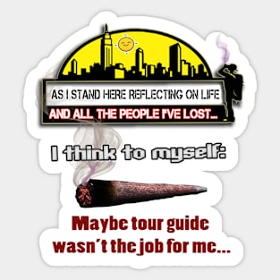 BAD Tour Guide! Sticker